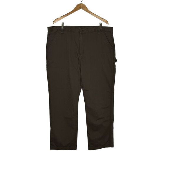 Carhartt Cargo Loose Fit Olive Original Cargo Jeans Green Men's 42x30 Relaxed - Picture 2 of 12